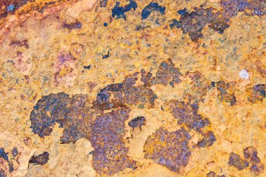 Paslı yüzey dokusu ve grunge arkaplanı