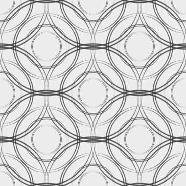 Vektör kumaş daireler seamless modeli Özet. EPS 10