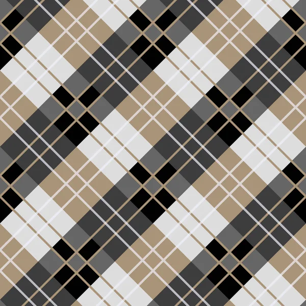 Modèle sans couture tartan. Illustration vectorielle tendance pour Fonds d'écran. Tuiles de tartan sans couture. Combinaisons pour le papier décoratif, le design de mode et le design d'intérieur de maison, ainsi que pour l'artisanat manuel — Image vectorielle