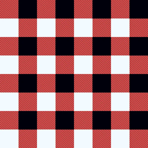 Seamless Tartan Plaid Pattern Fabric Pattern Checkered Texture Clothing Fabric — Stock Vector