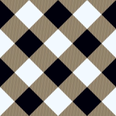 Tartan Seamless modeli. Duvar kağıtları için trendy vektör çizim. Sorunsuz Tartan fayans. Takım elbise dekoratif kağıt, moda tasarım ve ev iç tasarım yanı sıra el sanatları eps10