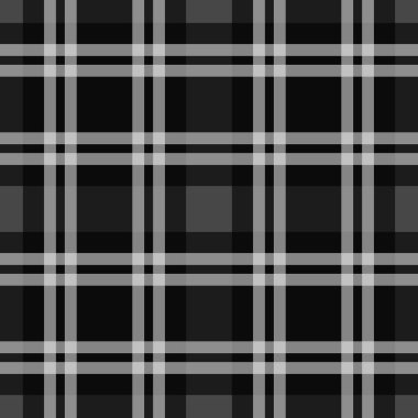 Siyah beyaz piksel kumaş doku seamless modeli. Vektör çizim. EPS 10