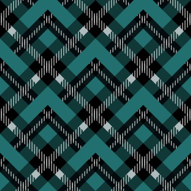 Tartan Dikişsiz desen arka plan. Kırmızı, siyah, mavi, bej ve beyaz ekose, Tartan pazen gömlek desenleri. Duvar kağıtları için trendy fayans vektör çizim. Eps10