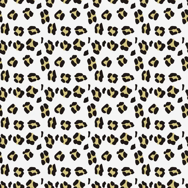 Design Padrão Leopardo Fundo Ilustração Vetorial Eps — Vetor de Stock