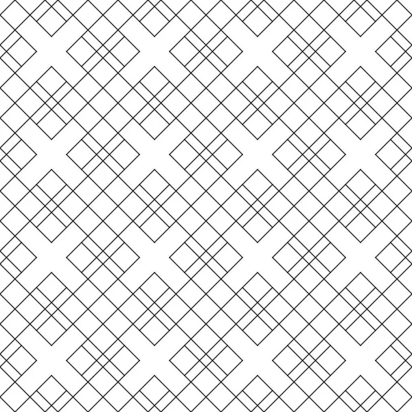 矢量无缝模式 现代时尚的质感 菱形表的重复几何瓦片10 — 图库矢量图片