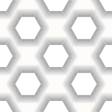 Vektör modern sorunsuz geometri desen altıgen, siyah ve beyaz soyut geometrik arka plan, modaya uygun yazıcı, tek renkli retro doku, hippi moda tasarım eps10