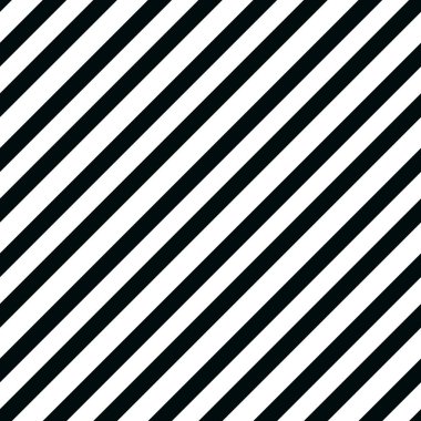 Basit kesintisiz çizgili desen, düz çapraz çizgiler, siyah ve beyaz doku, vektör arka plan eps 10