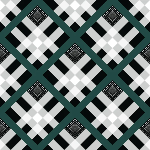 Fierté Tissu Tartan Ireland Texture Motif Sans Couture Illustration Vectorielle — Image vectorielle