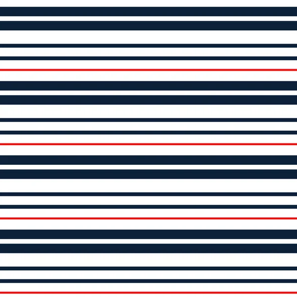 Patrón inconsútil de rayas con rayas paralelas horizontales cian, rojas y blancas. fondo del vector. Fondo pastel colorido eps10 — Vector de stock