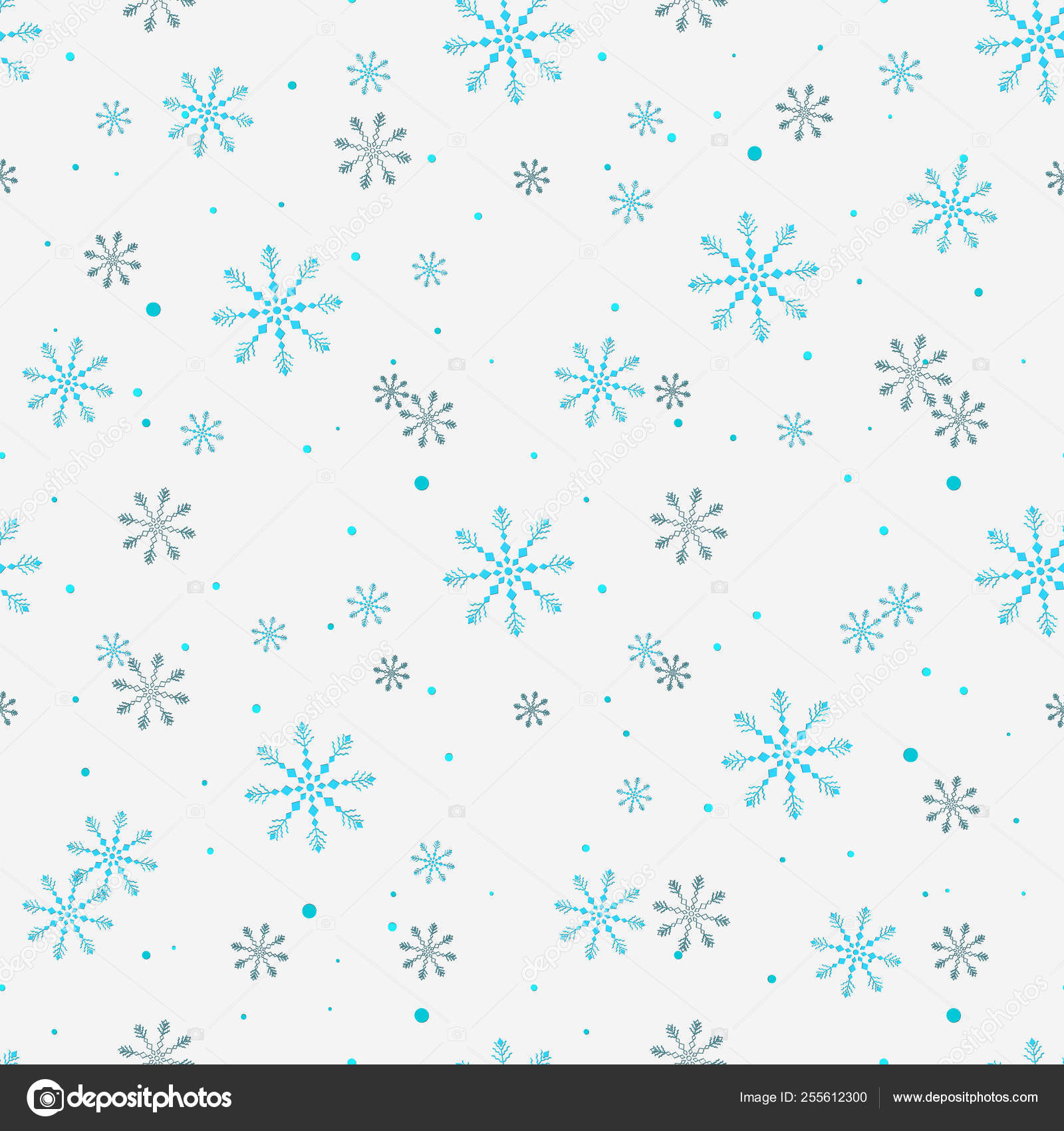 Winter Background with White Snowflakes Graphic by Bellart · Creative  Fabrica