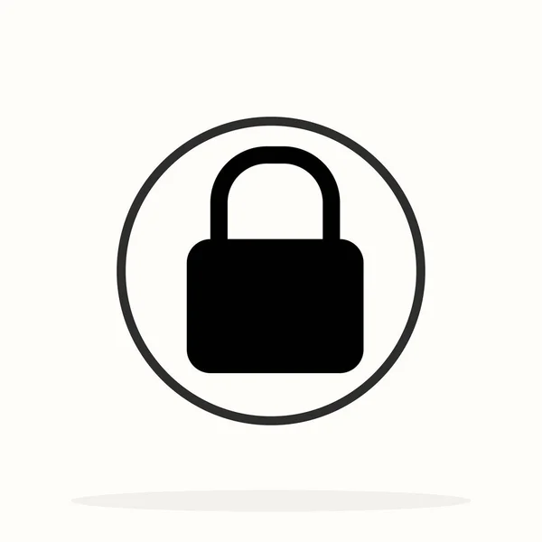 Verrouiller et déverrouiller les icônes vectorielles cadenas de sécurité, mot de passe, symbole de confidentialité pour la conception graphique, logo, site Web, médias sociaux, application mobile, illustration — Image vectorielle