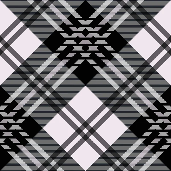 Karierte diagonale Tartan karierte nahtlose Muster. Vektorillustration. flache Bauweise. kein Gefälle. Keine Transparenz. Folge 10 — Stockvektor