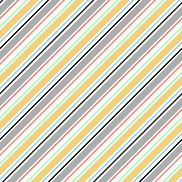 Patrón sin costura vector abstracto con rayas paralelas verticales. Fondo pastel colorido se puede utilizar para la habitación de los niños o papel de envolver. Estampado de estilo vintage y retro para diseño de interiores o telas — Archivo Imágenes Vectoriales