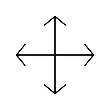 Dairesel oklar beyaz arka plan Eps 10 üzerinde simge işareti