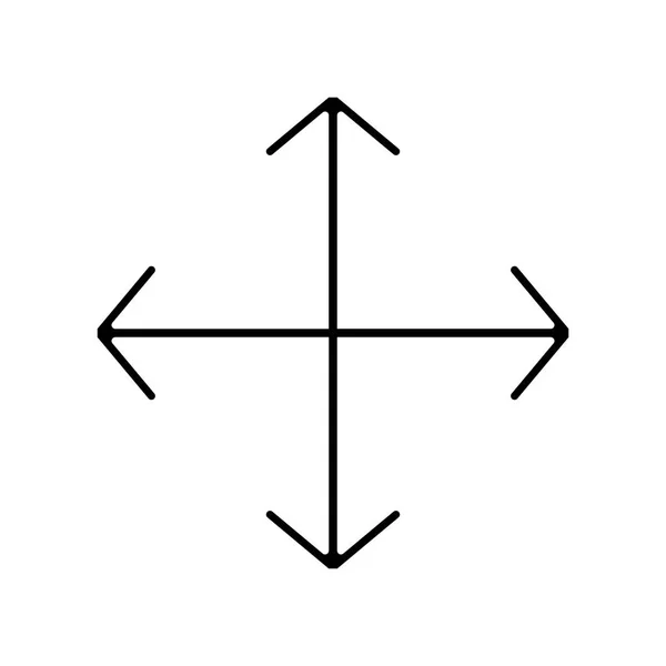 Icône de signe de flèches circulaires sur fond blanc EPS 10 — Image vectorielle