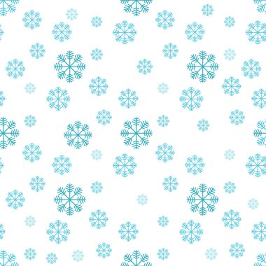 Noel desensiz mavi kar tanesi beyaz arka planda 10 birim