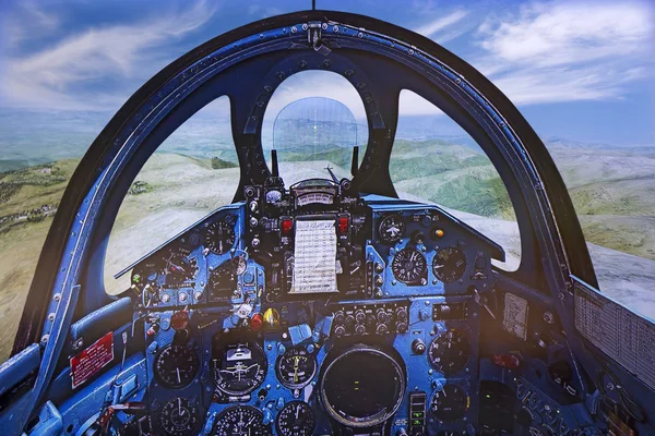 Cockpit of Flight Simulator - Mig 2