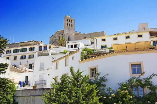 Ibiza Stare Miasto Zwane Dalt Vila Ibiza Jest Jedną Wysp — Zdjęcie stockowe