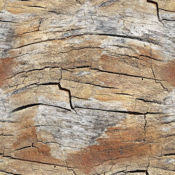 Staré Kůry Prasklý Kufr Jako Bezešvé Dřevěné Pozadí — Stock fotografie
