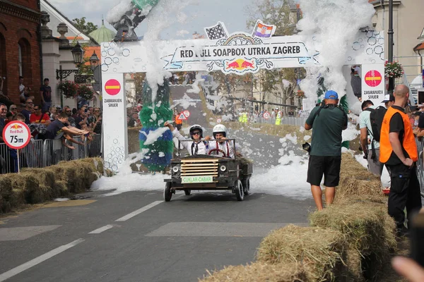 Zagreb Red Bull Seifenkistenrennen — Stockfoto