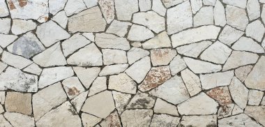 Arkaplan olarak kuru taş duvarı kapat