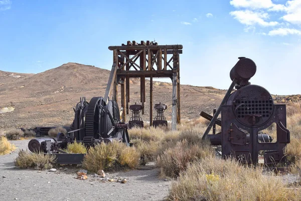 Ciudad Fantasma Bodie California Punto Referencia Visitado Por Personas Todo —  Fotos de Stock