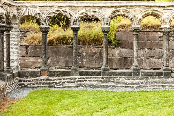 Die Überreste Von Lysekloster Lyse Mariakloster Ruiniertes Kloster Südwestnorwegen — Stockfoto