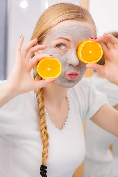 Pele Seca Facial Cuidados Com Corpo Tratamento Pele Casa Conceito — Fotografia de Stock