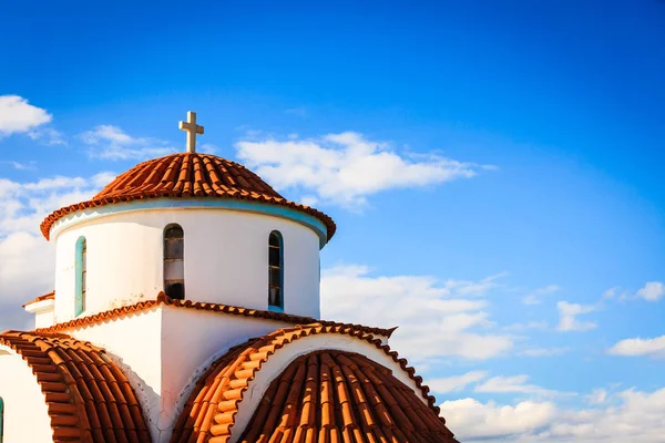 Kostel Agiose Petrose Gythion Řecko Atrakce Malebného Města Gythio Mani — Stock fotografie