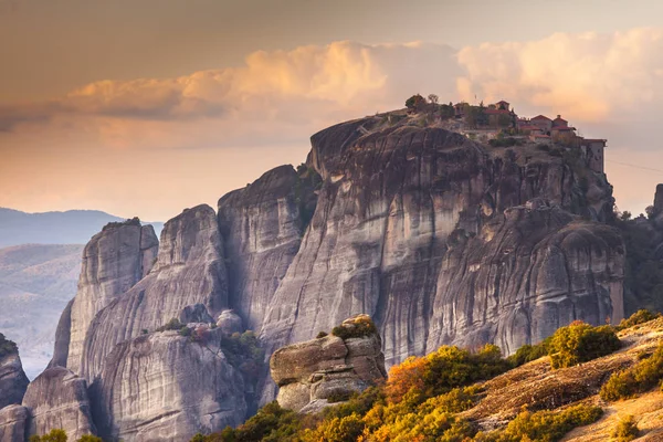 Monastery Cliff Meteora Thessaly Greece Greek Destinations — Stock Photo, Image