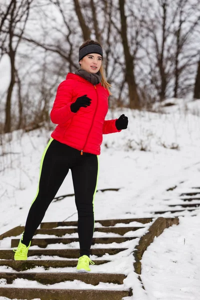 Exercícios Desportivos Livre Ideias Roupa Desportiva Mulher Vestindo Roupas Esportivas — Fotografia de Stock