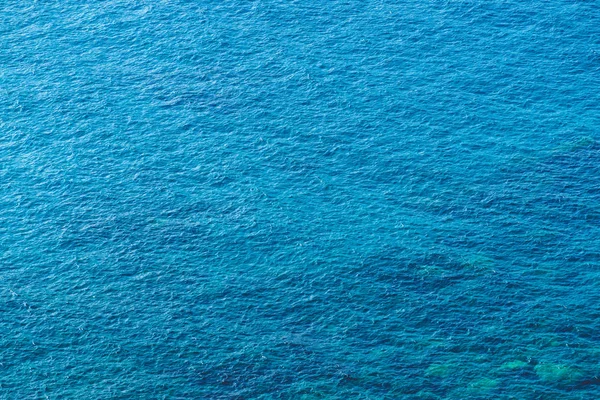 Água Mar Azul Claro Como Textura Fundo — Fotografia de Stock