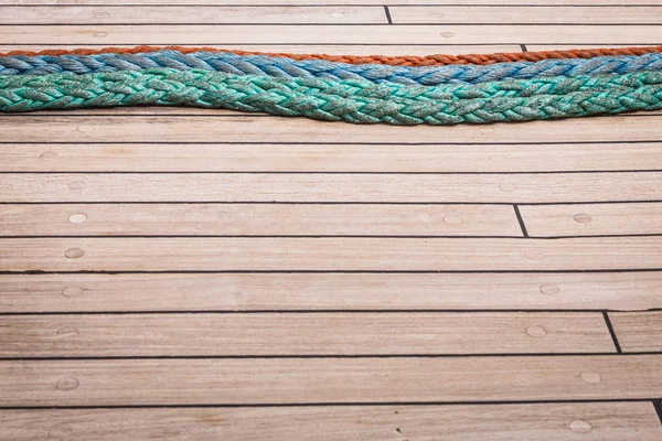 Pasado de moda puerto puerto deportivo cuerdas de velero —  Fotos de Stock