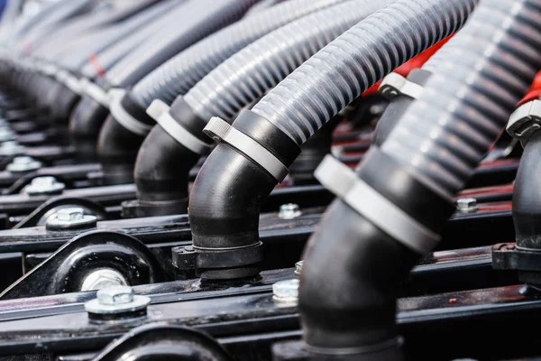 Flexible plastic pipe — Stock Photo, Image