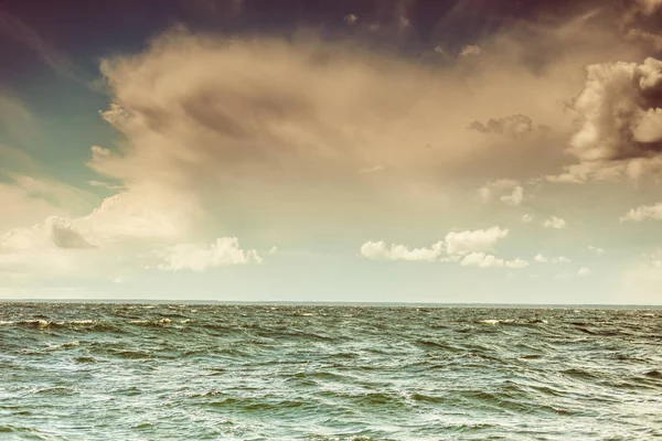 Seascape morze horyzont i niebo. — Zdjęcie stockowe