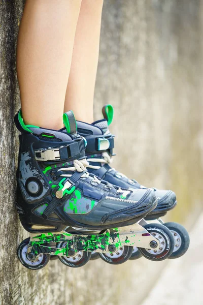 Roller skates close up — Stock Photo, Image