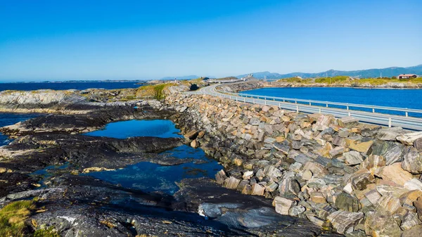 A Estrada Atlântica na Noruega — Fotografia de Stock