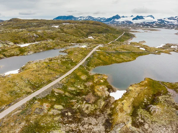 Landskap. Norska rutt Sognefjellet — Stockfoto