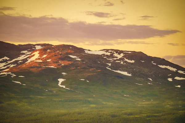 Paysage montagneux en Norvège. — Photo