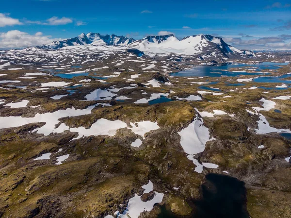 Горный пейзаж. Норвежский маршрут Согнефьелле — стоковое фото