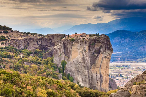 Mosteiro da Santíssima Trindade i em Meteora, Grécia — Fotografia de Stock