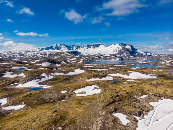 산 풍경입니다. 노르웨이 경로 Sognefjellet — 스톡 사진