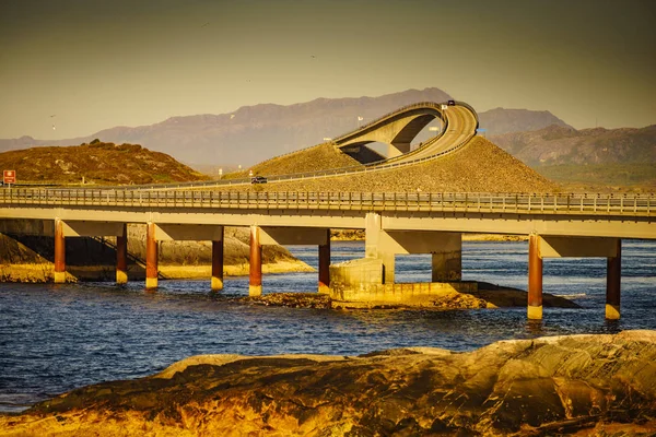 Die atlantische Straße in Norwegen — Stockfoto