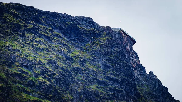 Dalsnibba viewpoint on mountain, Norway — Stock Photo, Image