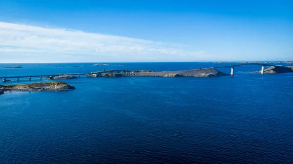 La strada atlantica in Norvegia — Foto Stock