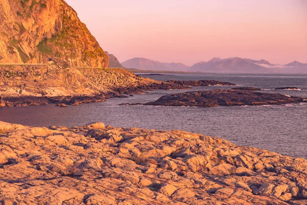 挪威安多亚岛的海景 — 图库照片