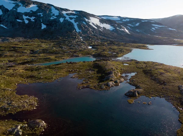 Berglandschaft. norwegische Route sognefjellet — Stockfoto