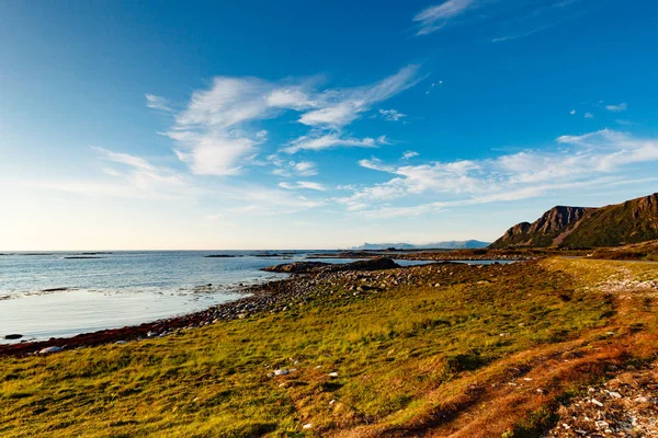 挪威安多亚岛的海景 — 图库照片