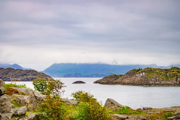 Lofoten ostrovy krajina, Norsko — Stock fotografie