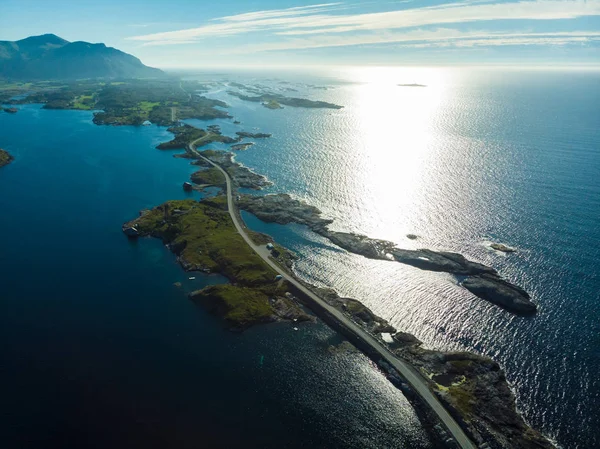 Norveç'te Atlantik yol — Stok fotoğraf